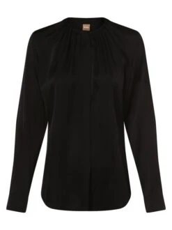 Boss Damen Bluse Aus Seiden-Mix - Banorah