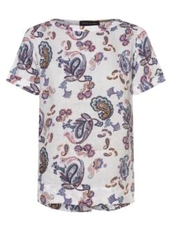 Damen Blusenshirt Aus Leinen