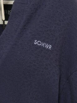 Damen Hoodie Essential V-Neck Hoodie Knitted