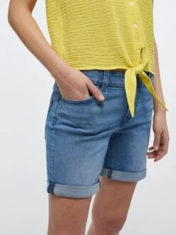 Mustang Damen Short -Dreimaster || Ragwear || NYDJ]Verkäufe 2025 Damen Short pdstandard 650839 0001 modeldetail 1